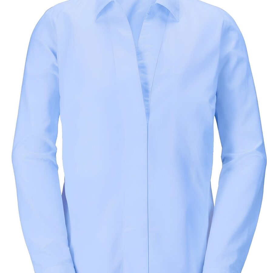 Đồng phục sơ mi Nữ cổ mở DJSM11006