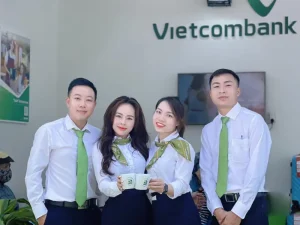 Dong phuc ngan hang Vietcombank