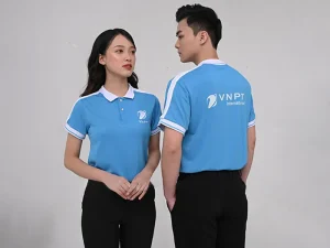 Dong phuc mau xanh duong