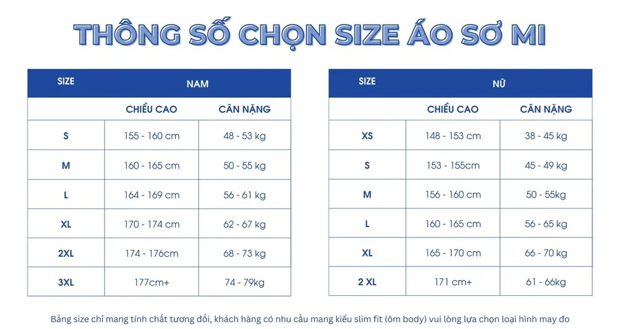 Cách chọn size đồng phục công sở phù hợp với mọi vóc dáng