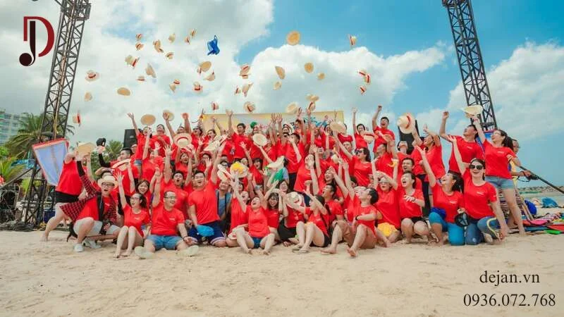 Xưởng DeJan may áo thun đồng phục team building giá rẻ tphcm (1)