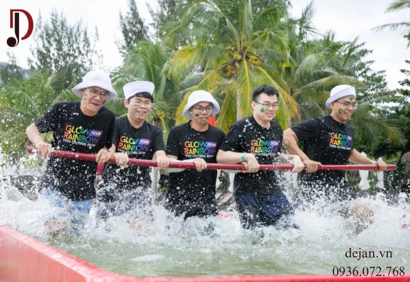 Xưởng DeJan may áo thun đồng phục team building giá rẻ tphcm (4)