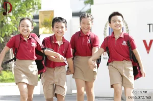 Đồng phục học sinh tiểu học TPHCM: An toàn, bền và tiện lợi