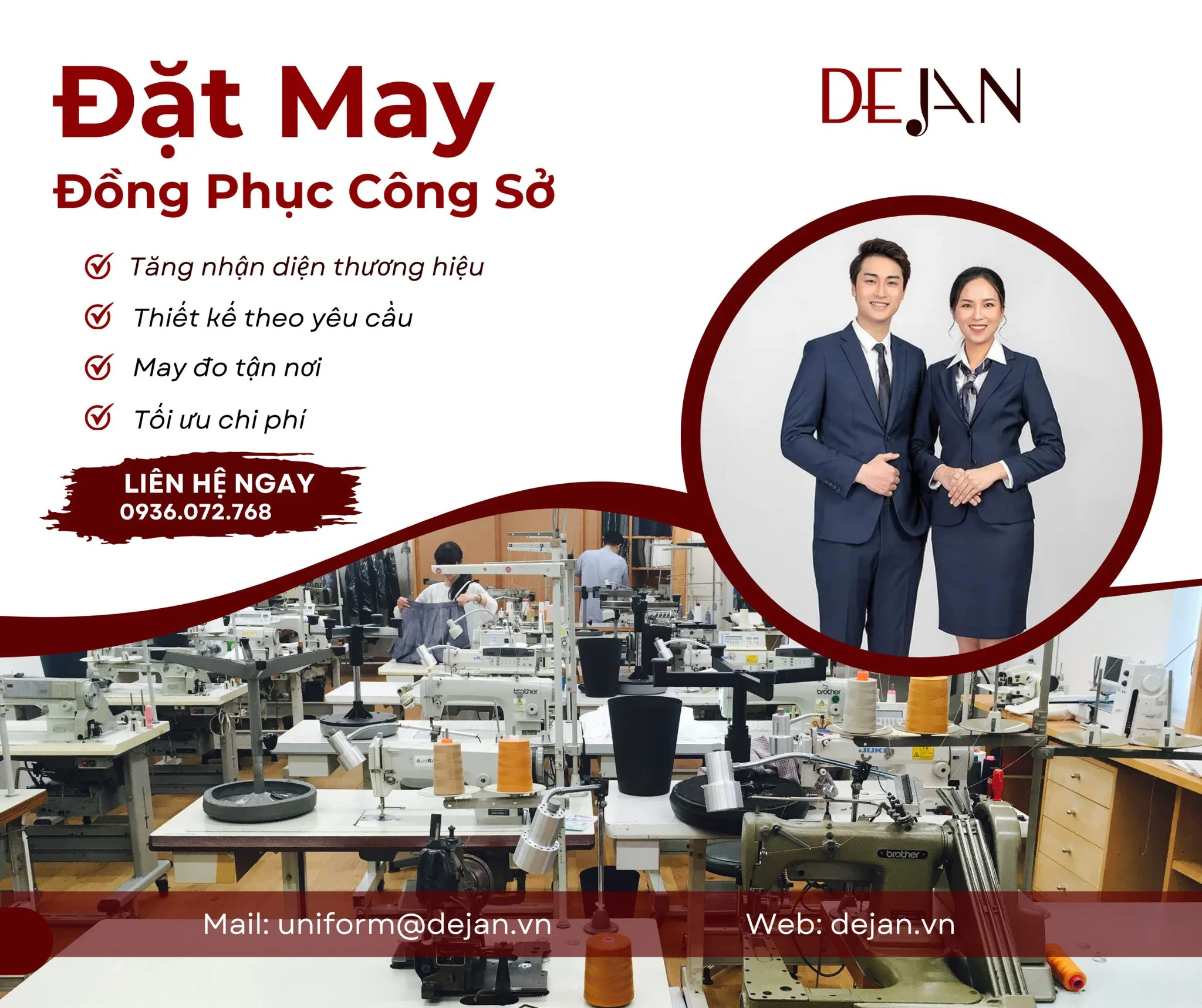 Xưởng May DeJan: Chuyên May Đồng Phục Công Ty, Trường Học Tại Quận Tân Bình