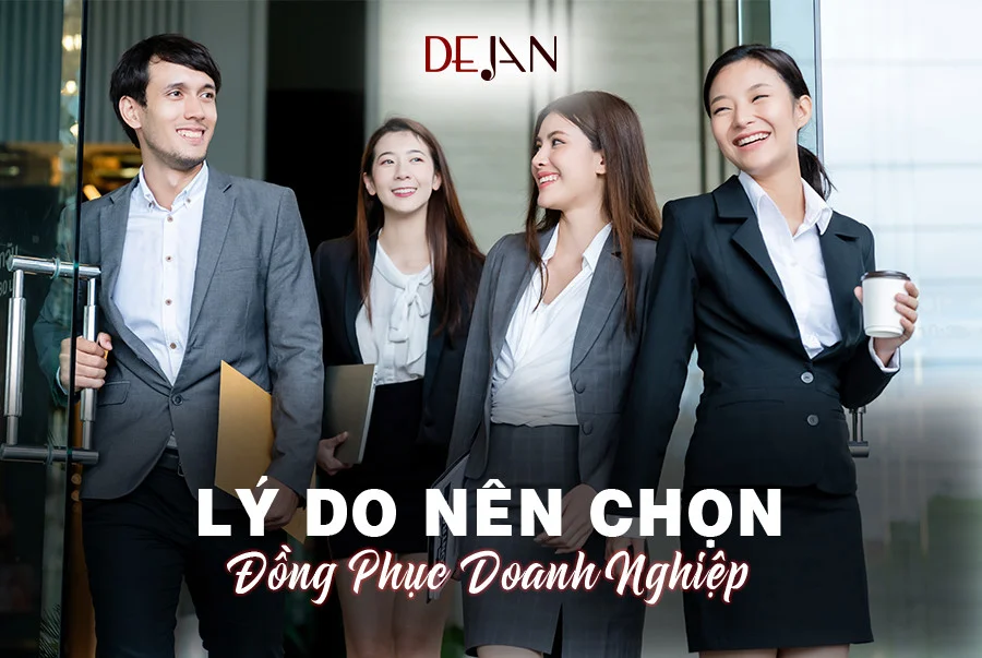 DeJan: May Đồng Phục Công Sở HCM, Vải Kaki, Giá Tốt