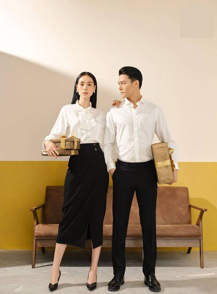 May đồng phục công ty Long An – Thiết kế theo yêu cầu