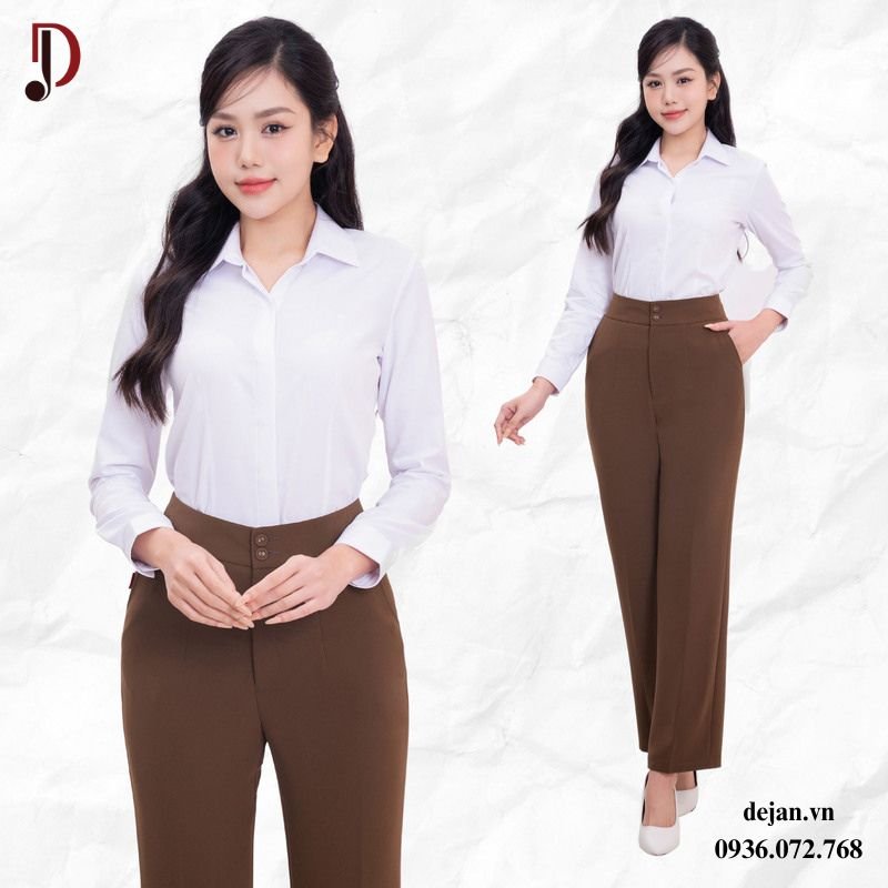 10 mẫu đồng phục công sở đẹp – Hiện đại – Chuyên nghiệp năm 2025