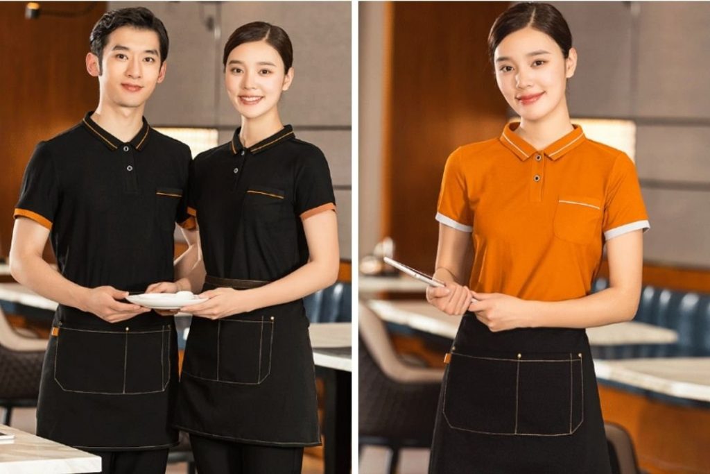 Đồng phục nhà hàng TPHCM: 15+ mẫu đẹp cho quán ăn & nhà hàng cao cấp