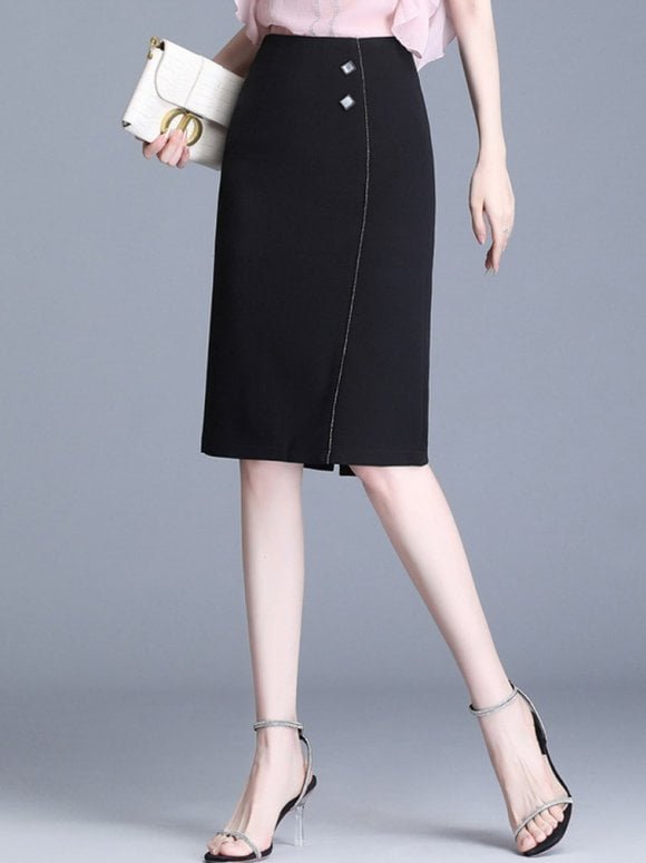 Chân váy đồng phục công sở TPHCM – Bí quyết phối đồ chuẩn doanh nghiệp