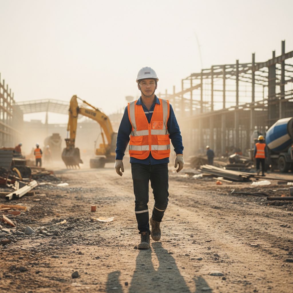 Đồng phục bảo hộ an toàn công trình tại KCN Linh Trung, TP.HCM