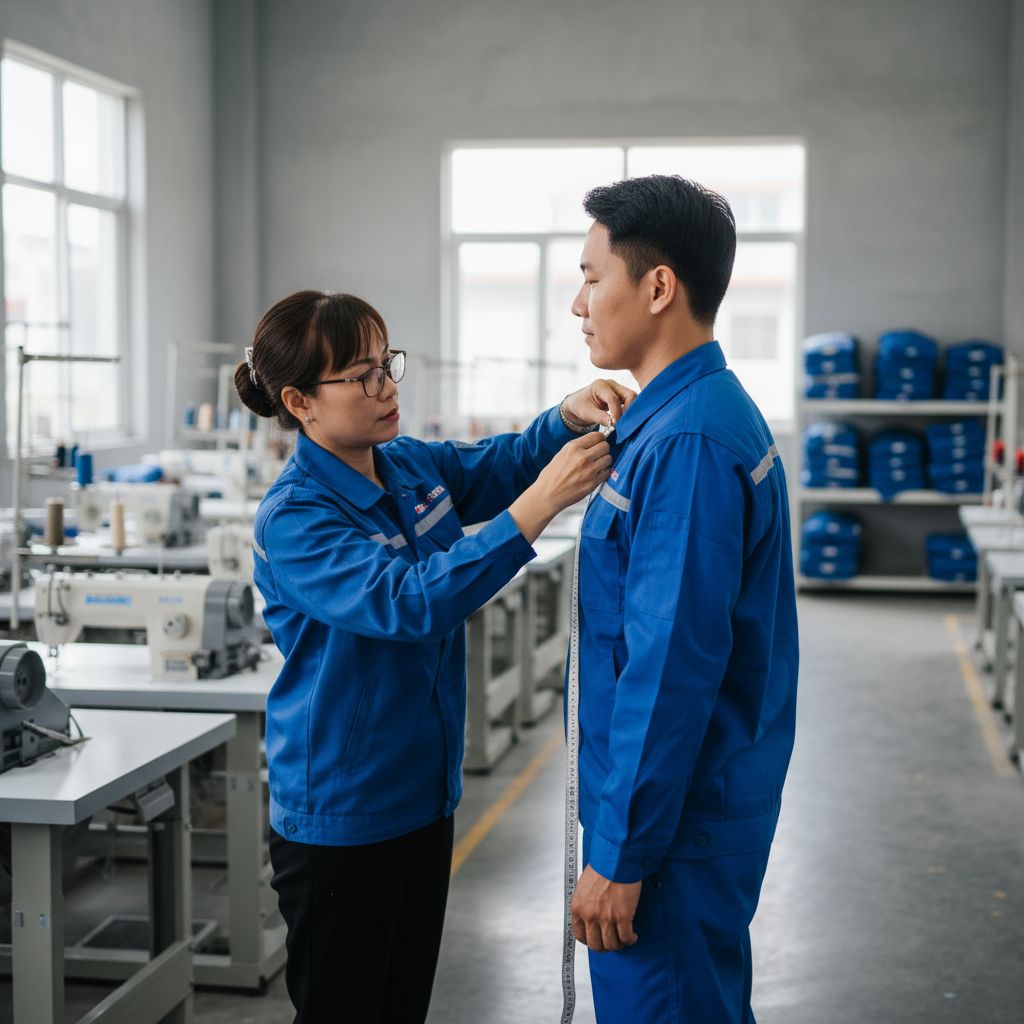 Đồng phục bảo hộ may nhanh – chuẩn form tại KCN Thuận Đạo, Tây Ninh