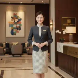 Đồng phục khách sạn hiện đại theo concept châu Á – Âu