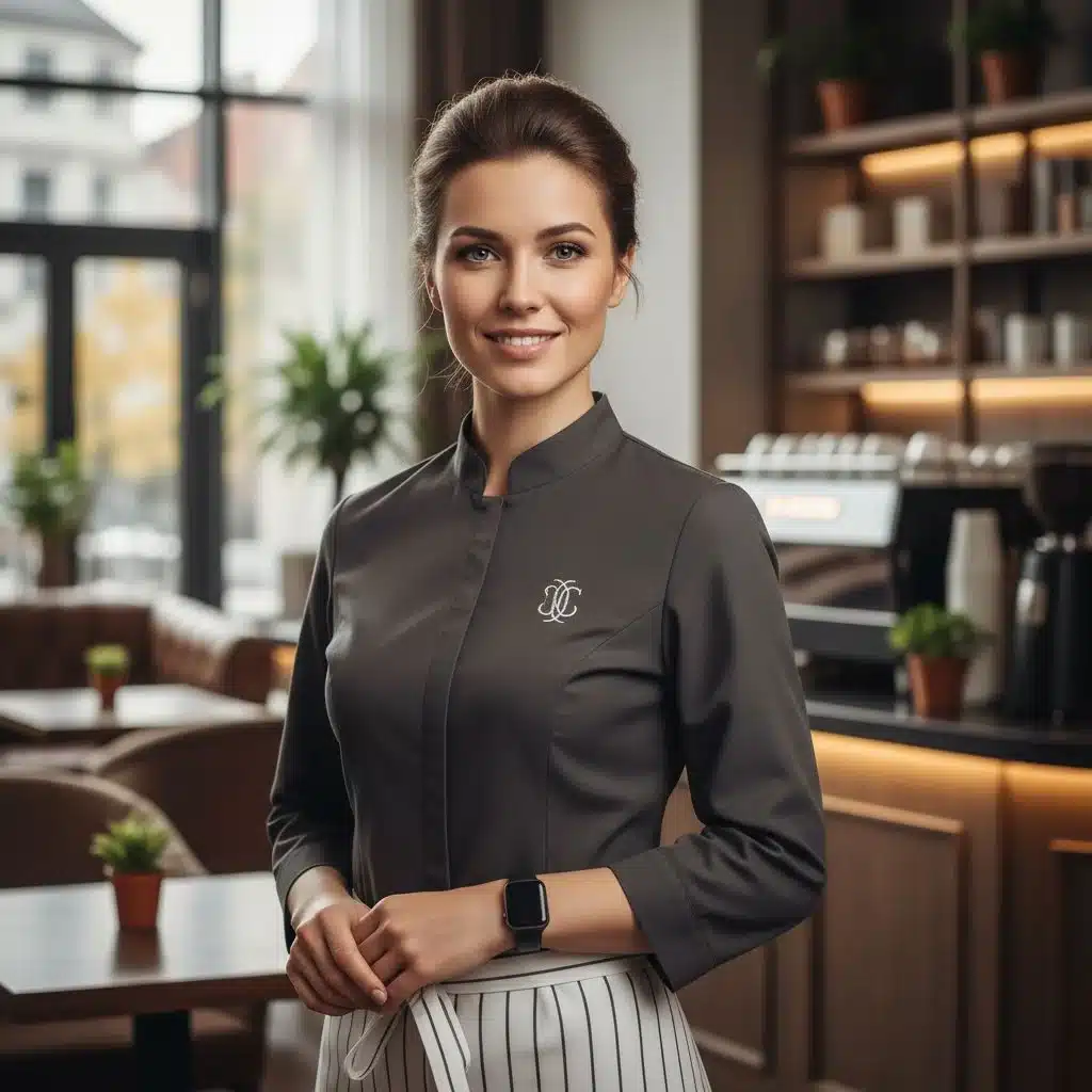 Đồng phục khách sạn tối giản dành cho mô hình cà phê – lounge trong khách sạn