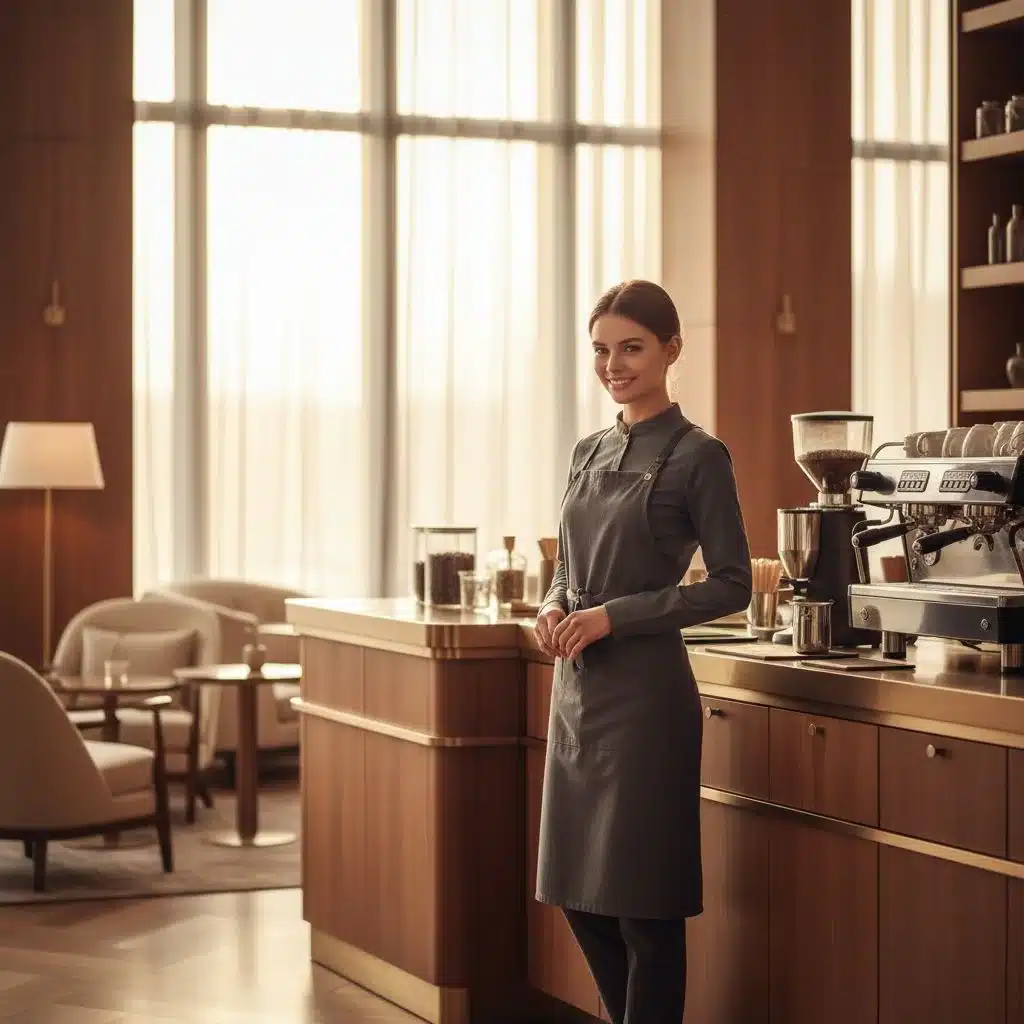 Đồng phục khách sạn tối giản dành cho mô hình cà phê – lounge trong khách sạn