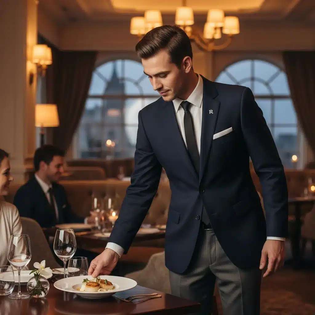 Đồng phục nhà hàng tối giản dành cho chuỗi F&B