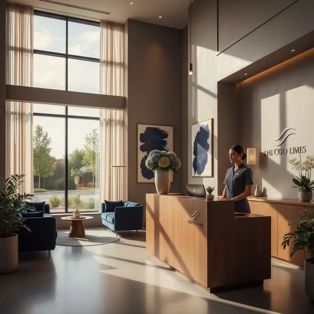 Đồng phục spa hiện đại phối màu thương hiệu