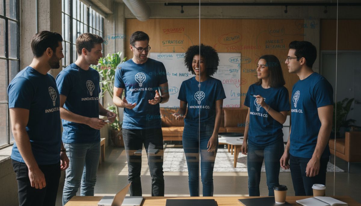 Nên chọn áo thun hay sơ mi làm đồng phục văn phòng