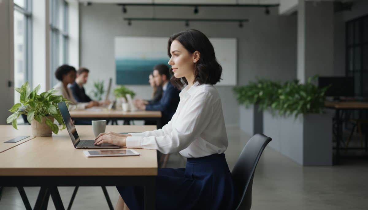 Đồng phục công sở nữ: nên may kiểu gì vừa đẹp vừa thoải mái? 2 Đồng phục công sở nữ nên may kiểu gì vừa đẹp vừa thoải mái