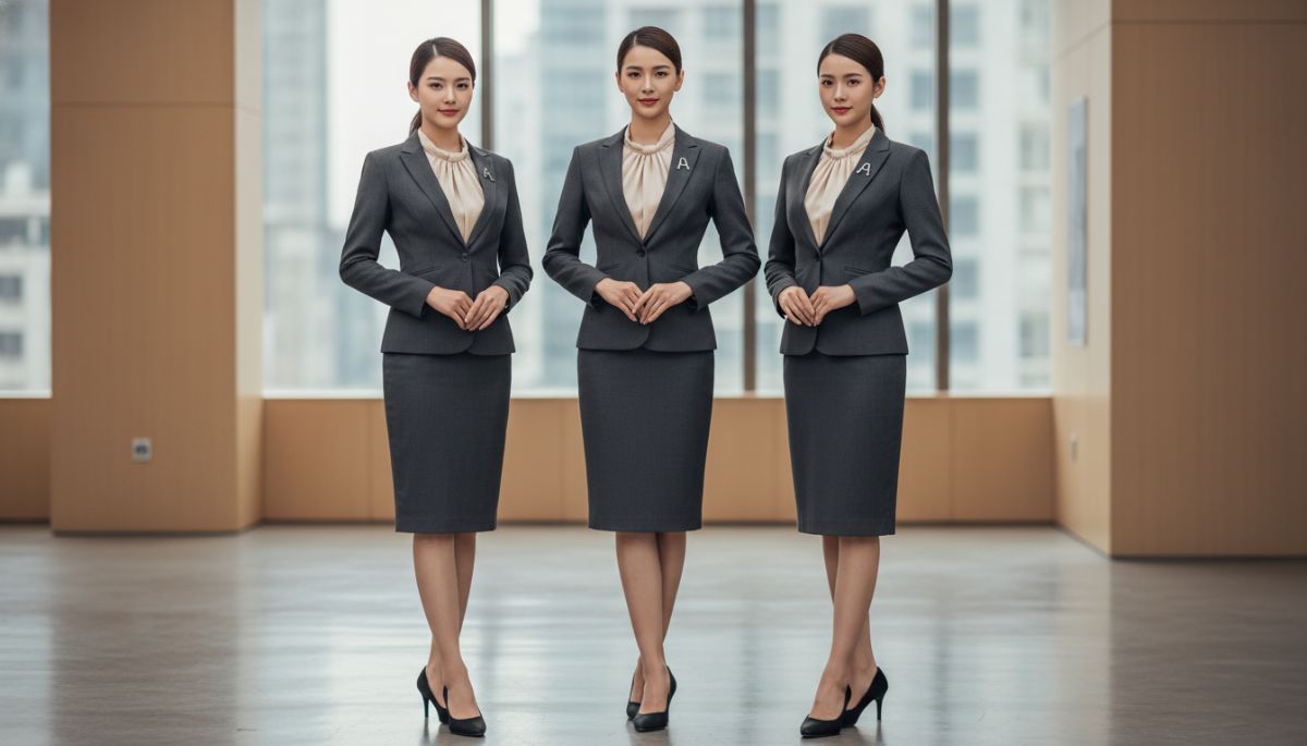 Đồng phục công sở nữ: nên may kiểu gì vừa đẹp vừa thoải mái? 1 Đồng phục công sở nữ nên may kiểu gì vừa đẹp vừa thoải mái