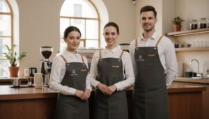 May đồng phục số lượng ít – Giải pháp cho quán café, spa, start-up