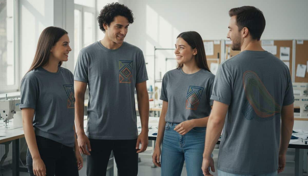 May áo thun đồng phục công ty – Nhận thiết kế theo yêu cầu 4 Thiết kế theo yêu cầu yếu tố tạo sự khác biệt cho áo thun đồng phục