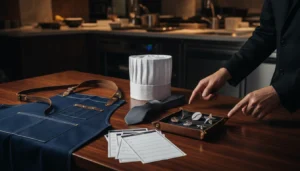 Checklist chọn phụ kiện đồng phục F&B cao cấp trước khi đặt may