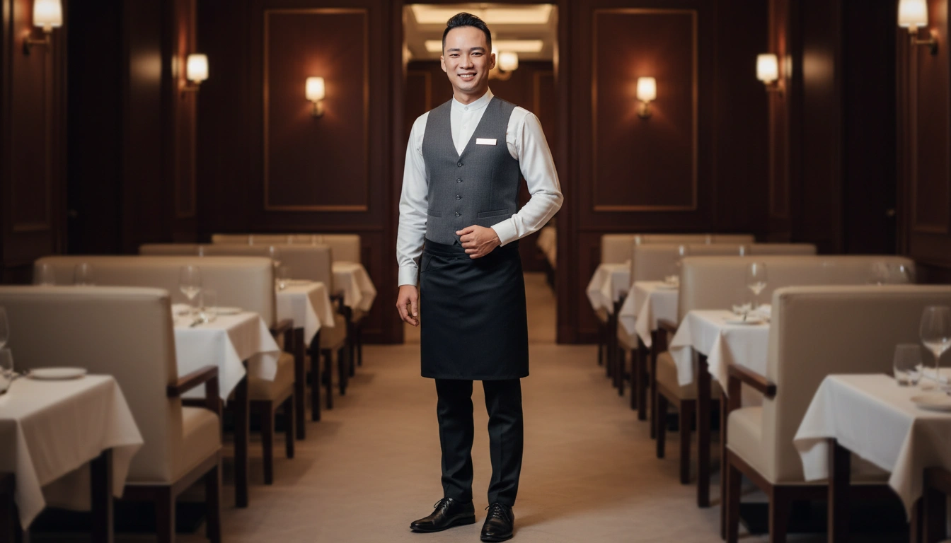 Đồng phục F&B cho chuỗi nhà hàng 1 Đồng phục F&B cho chuỗi nhà hàng