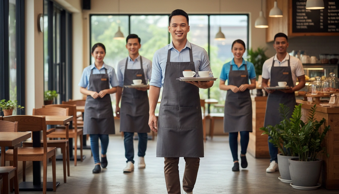 Đồng phục F&B cho chuỗi nhà hàng 2 Đồng phục F&B cho chuỗi nhà hàng