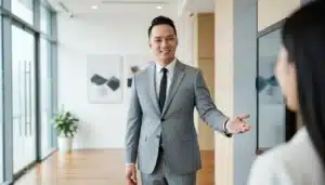 Đồng phục công sở Hàn Quốc phù hợp doanh nghiệp dịch vụ