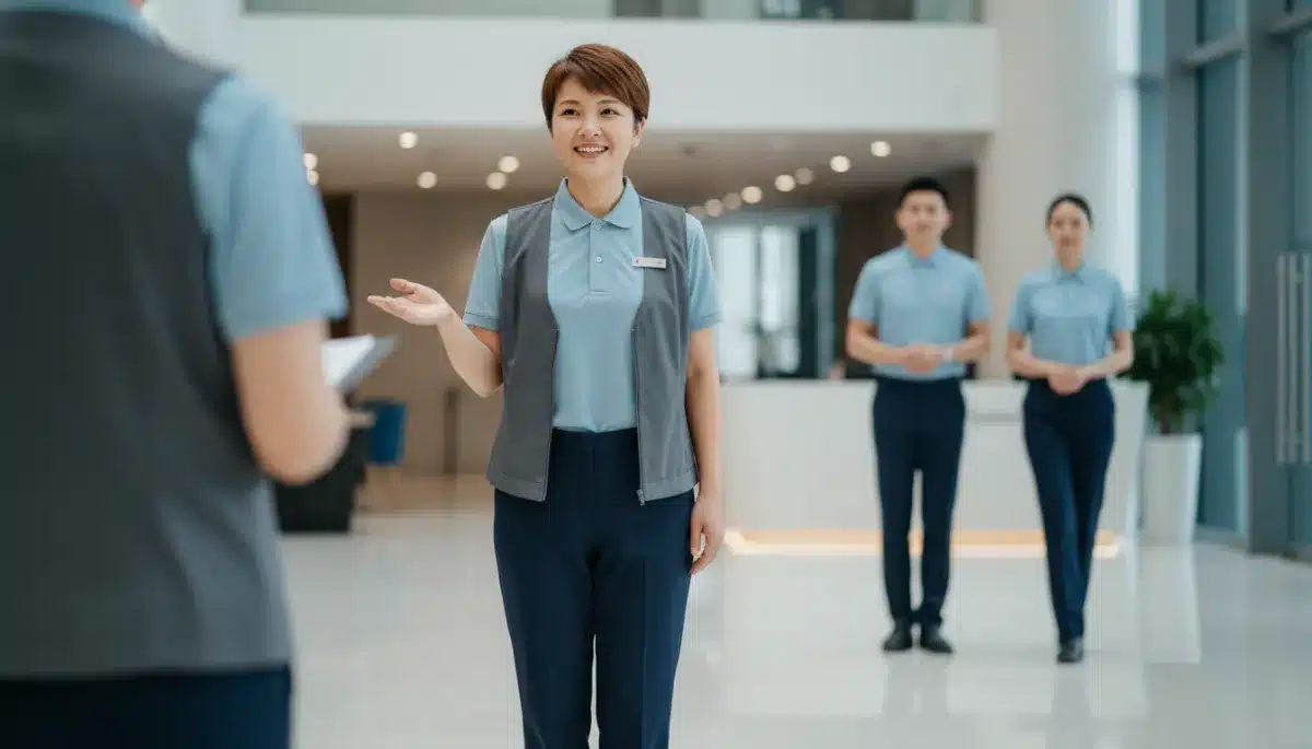 Đồng phục công sở cho doanh nghiệp dịch vụ: nên đầu tư vào đâu? 1 Đồng phục công sở cho doanh nghiệp dịch vụ nên đầu tư vào đâu