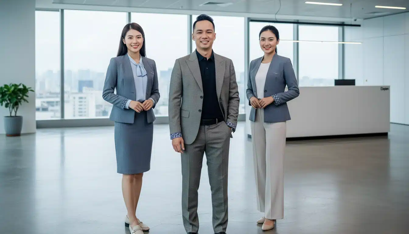 Đồng phục công sở hiện đại cho đội ngũ tư vấn – sale (1)