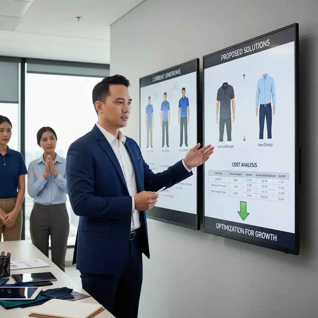 Đồng phục công sở nên thay mới hay cải tiến từ mẫu cũ