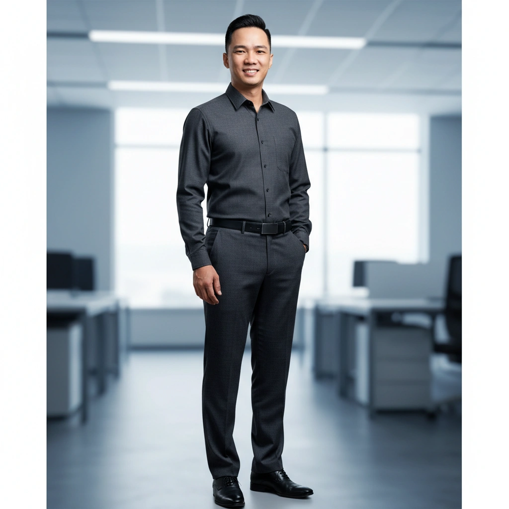 Đồng phục công sở theo ngành: dịch vụ – văn phòng – sản xuất nhẹ nên khác nhau thế nào? 2 Đồng phục công sở theo ngành dịch vụ – văn phòng – sản xuất nhẹ nên khác nhau thế nào