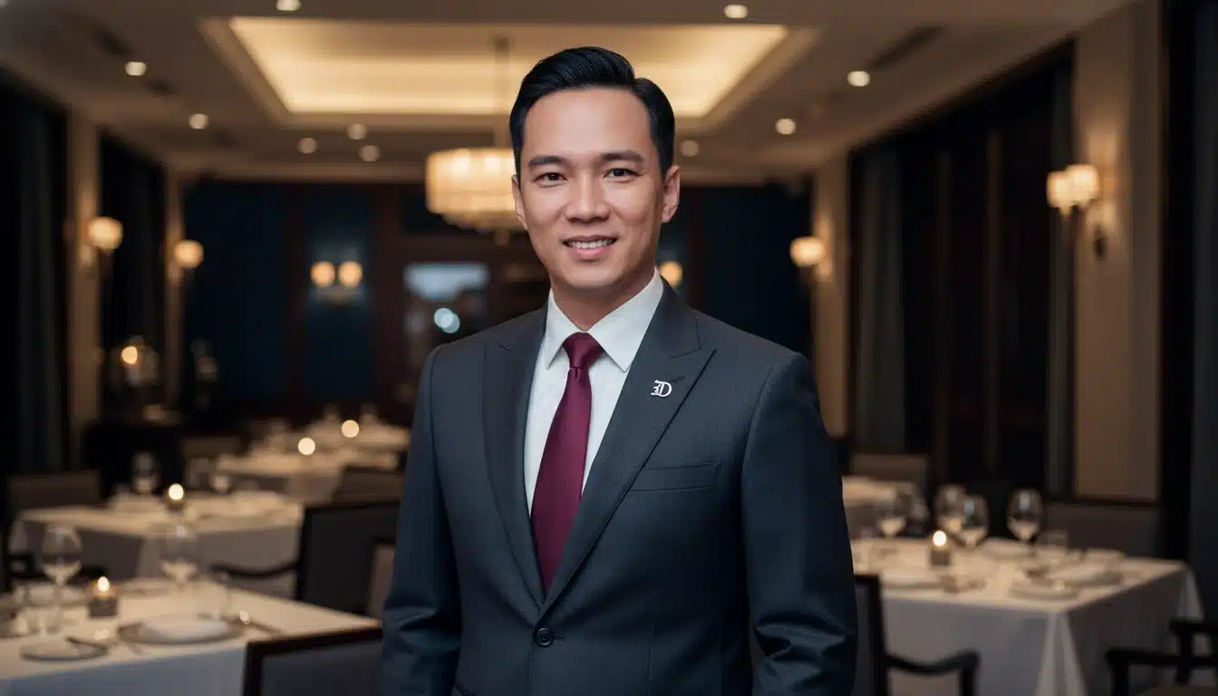 Đồng phục nhà hàng cao cấp cho quản lý – giám sát