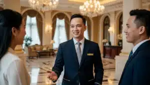 Đồng phục nhà hàng cao cấp cho quản lý – giám sát