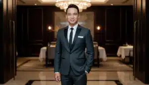 Đồng phục nhà hàng cao cấp dành cho nhà hàng khách sạn 4–5 sao