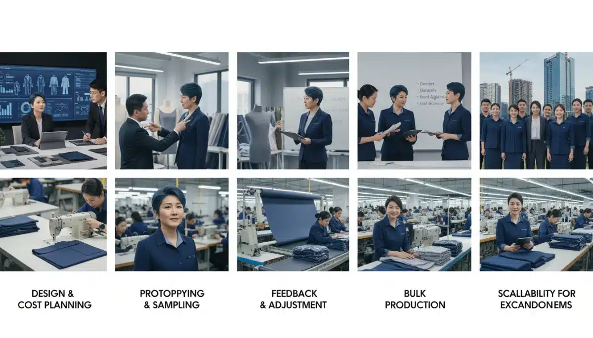 Nên may đồng phục công sở một lần hay chia theo từng giai đoạn? 3 Nên may đồng phục công sở một lần hay chia theo từng giai đoạn