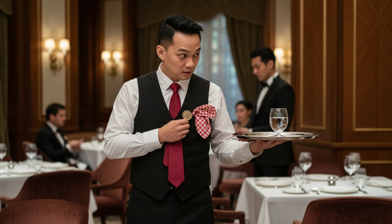 Những sai lầm khi chọn phụ kiện đồng phục nhà hàng cao cấp