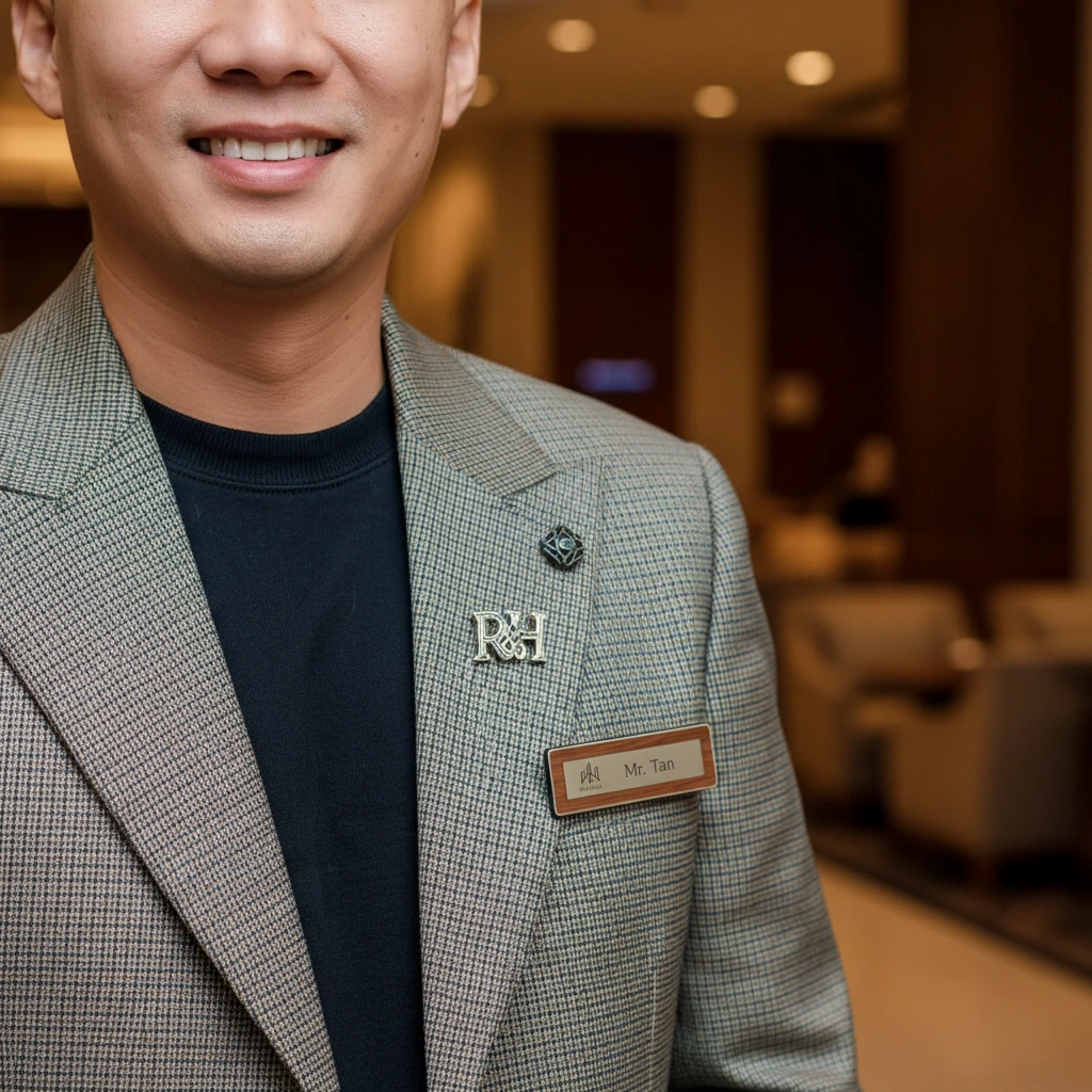 Phụ kiện đồng phục giúp tăng nhận diện cho nhà hàng – khách sạn cao cấp