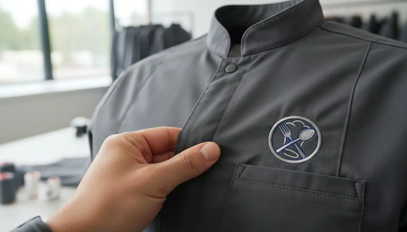 Checklist nghiệm thu đồng phục F&B trước sản xuất hàng loạt (QC theo 20 điểm)