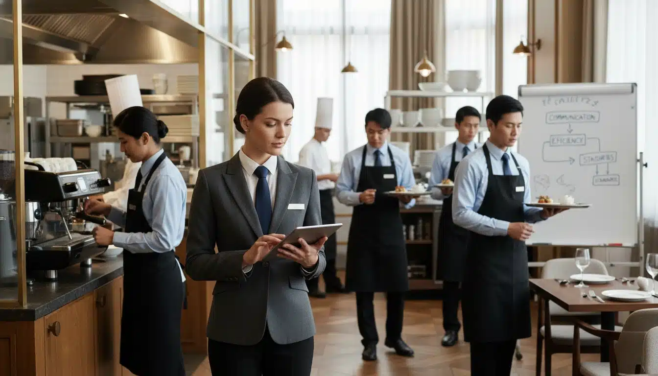 Đồng phục F&B giúp giảm sai sót trong vận hành như thế nào?