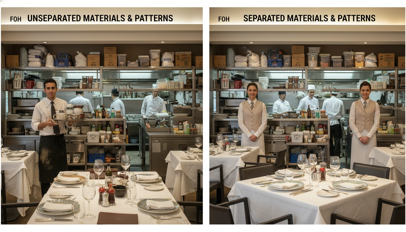FOH và BOH nên tách chất liệu hay tách mẫu? 3 FOH và BOH nên tách chất liệu hay tách mẫu