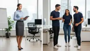 So sánh áo sơ mi và áo thun trong đồng phục công sở – nên chọn loại nào?