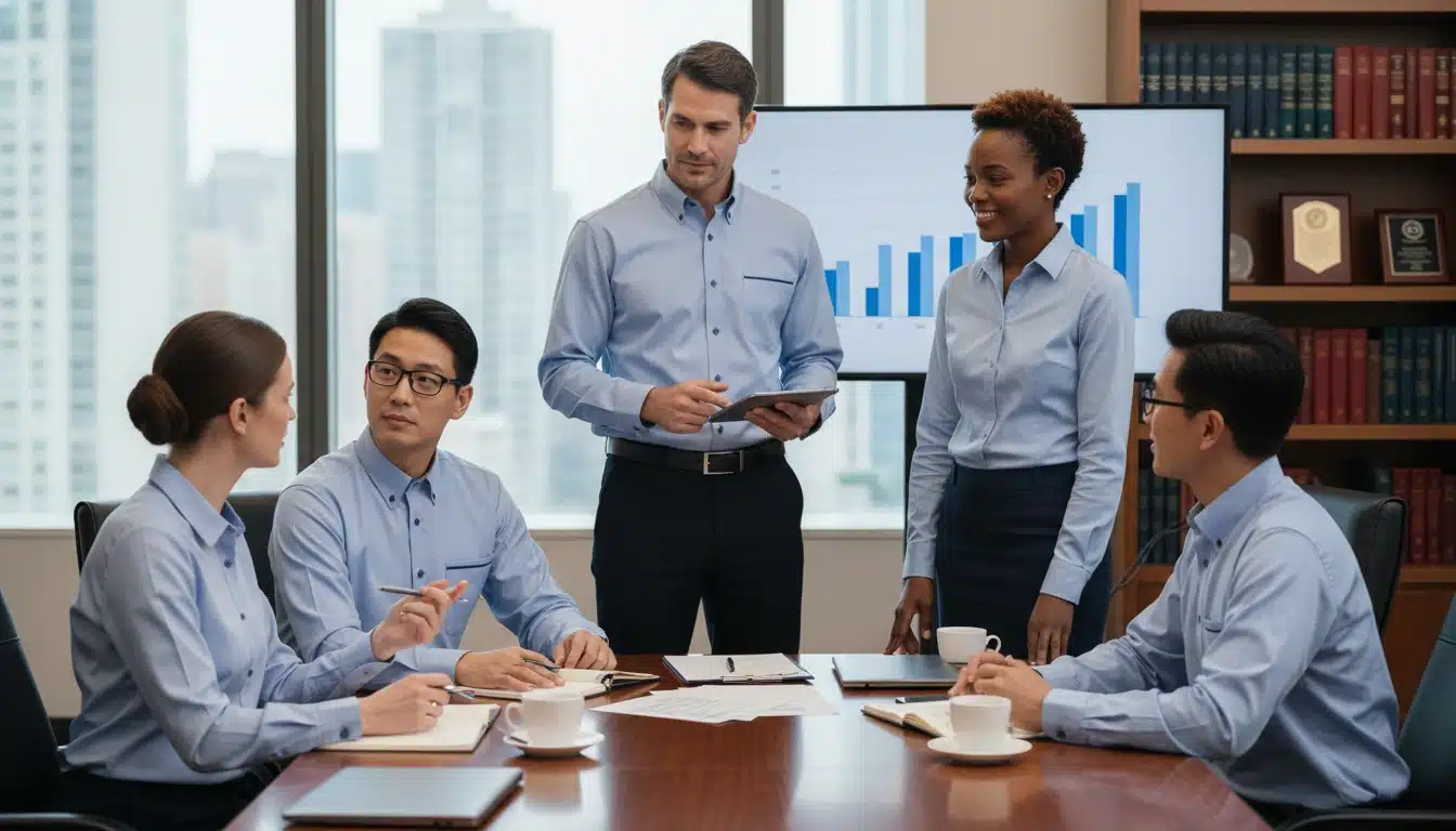 So sánh áo sơ mi và áo thun trong đồng phục công sở – nên chọn loại nào?