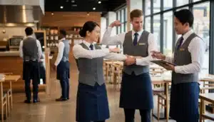 Vì sao nên demo mẫu đồng phục F&B trước khi ký hợp đồng sản xuất