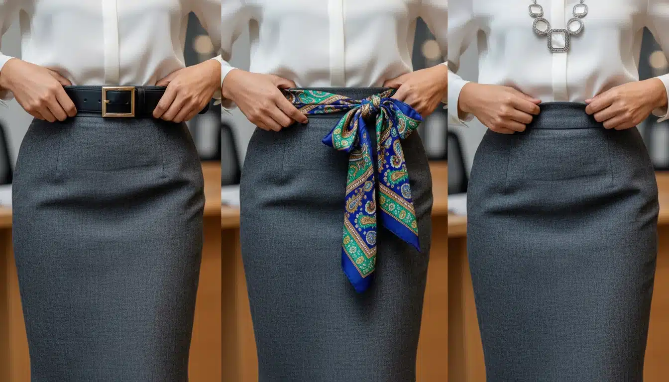 Bí quyết phối đồ với chân váy đồng phục công sở đa phong cách