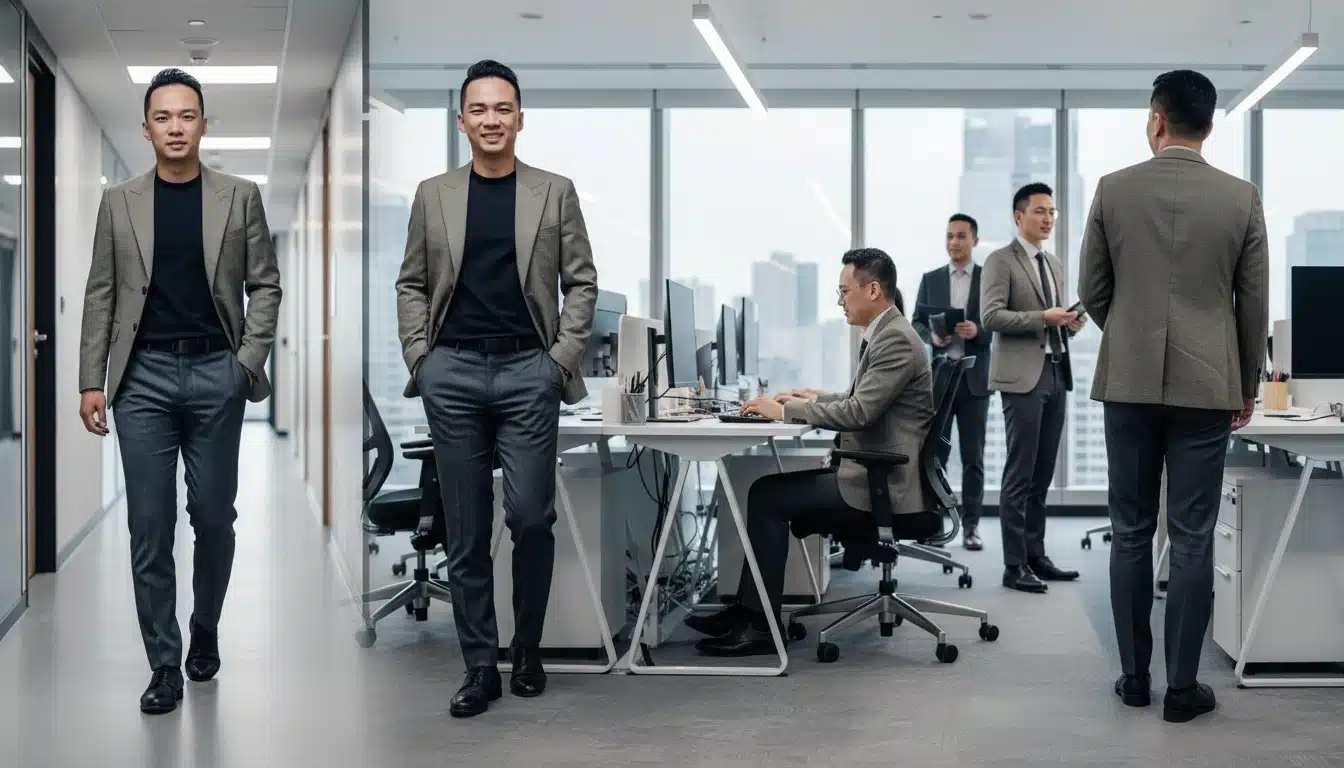 Chất Liệu Vải Cao Cấp Cho Quần Tây Đồng Phục Công Sở Bền Bỉ, Ít Nhăn