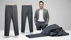 Chất Liệu Vải Cao Cấp Cho Quần Tây Đồng Phục Công Sở Bền Bỉ, Ít Nhăn