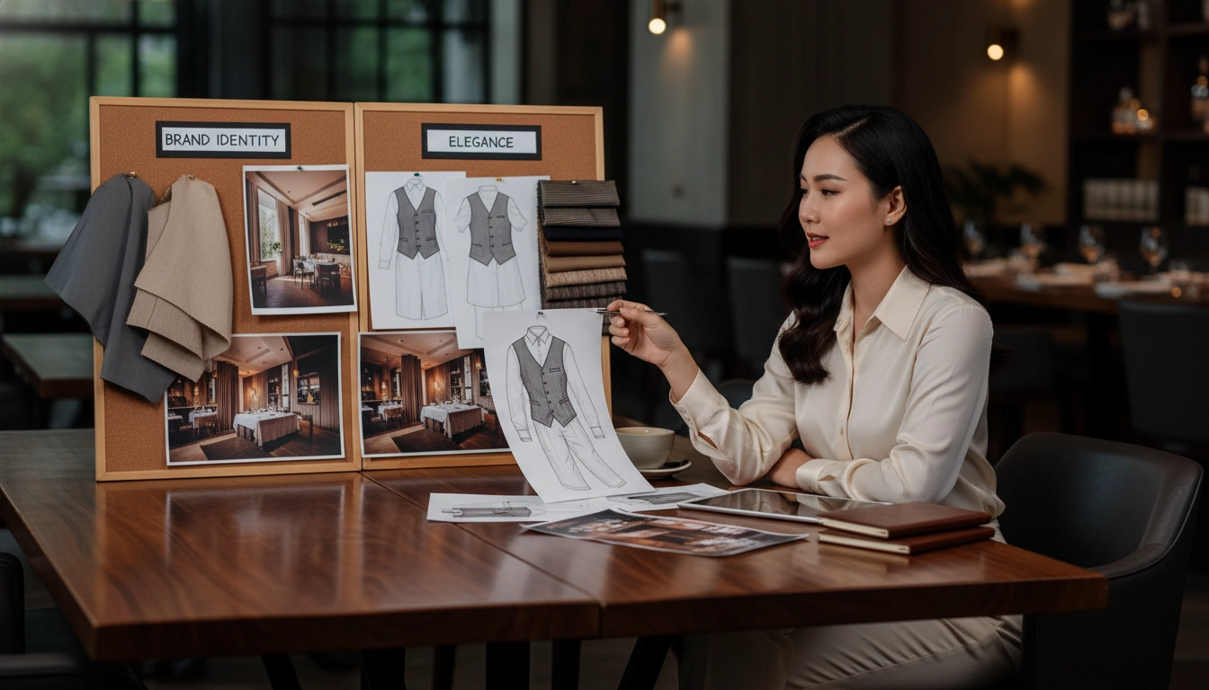 Nhà hàng cao cấp nên chuẩn bị gì trước khi đặt may đồng phục?