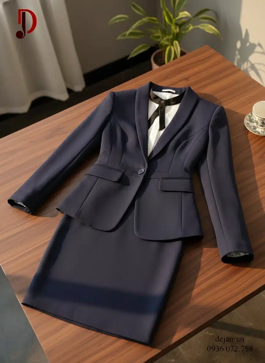 Những mẫu chân váy đồng phục công sở đẹp, thanh lịch cho nàng công sở 1 Những mẫu chân váy đồng phục công sở đẹp, thanh lịch cho nàng công sở